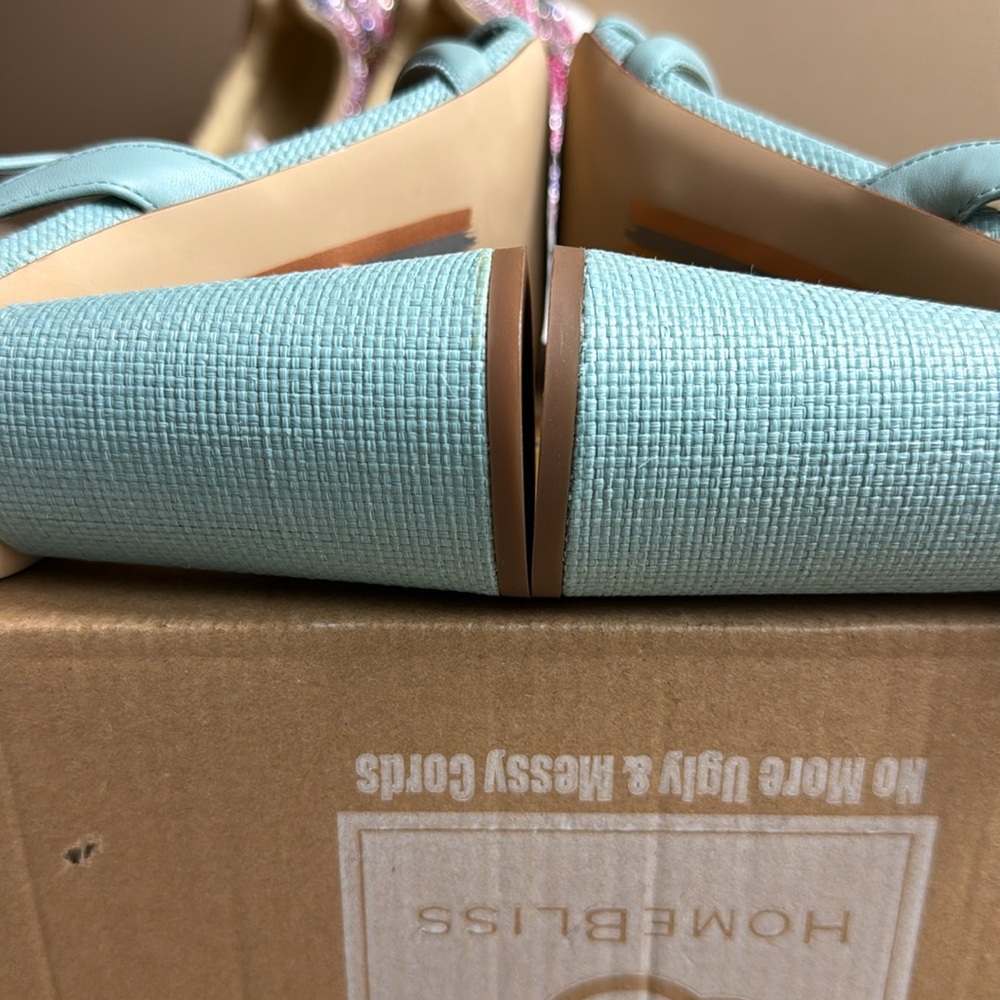 NWTIB • Sam Edelman • Womens Kia Block Heel Sandal • Tide Blue • Size 9 😍 - Picture 7 of 17